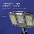 thumbnail image 4 of Vikakiooze Solar Street Light, IP65 Waterproof, Dusk To Da-wn With Motion Sensor LED Security Flo-od Light For Parking Lot, Remote Control With 264 SMD Lamp Beads, 4 of 8