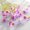 Purple, variant on Getwin,Fake Cosmos Flower Stem,5 Branch Simulation Daisy Cosmos,Small Cosmos Simulation Flower, Delicate Shape, Great for Shooting Props, Indoor Floral Matching and Daily Scene Decoration