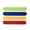 A, variant on 4 Pack Small Cork Board for Wall Felt Boards Boho Decorative Bulletin Boards for Home Office Photo Decor