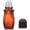Pink, variant on KALAKALA 50ml Large Amber Glass Roll on Bottles for Essential Oils Perfume Refillable Quartz Roller Ball Applicator Empty Deodorant Containers with Crystal Rollerball