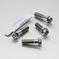 thumbnail image 2 of Titanium Front Brake Caliper Mount Bolt Kit Race Spec (TIFBMON10R), 2 of 6