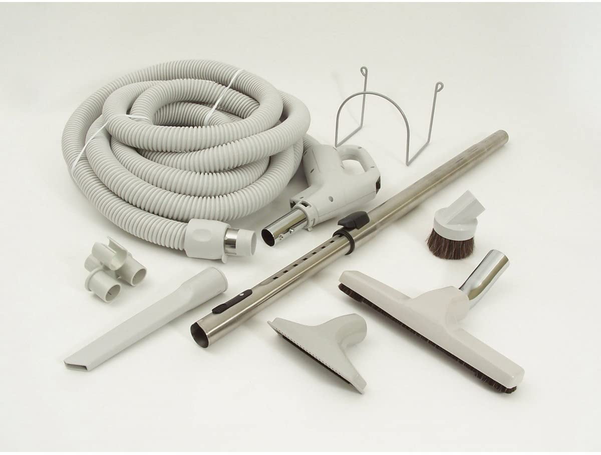 CENTRAL VACUUM KIT 30' HOSE TELESCOPIC WAND Walmart Canada