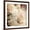 Brown Frame, variant on Art.com Art Floral Vintage Sepia Background with White Roses Art Print by Irina QQQ, 16" x 16"