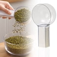 thumbnail image 2 of Measuring Spoons - Food-Grade Flour Shovel, Food Scoop, Restaurant Baking Treat Bakery Coffee Bean Powder Measuring Scoop, Dishwasher Safe, 1Pc, for Measuring Wet Dry Indgredients(White,5x2.3"), 2 of 7