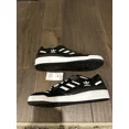 thumbnail image 2 of Adi-das Originals Forum Low Leather Shoes Core Black/White HQ1494 Men's Size 11, 2 of 6