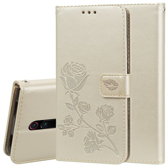 Rose Embossed Horizontal Flip PU Leather Case with Holder & Card Slots & Wallet for Xiaomi Redmi /