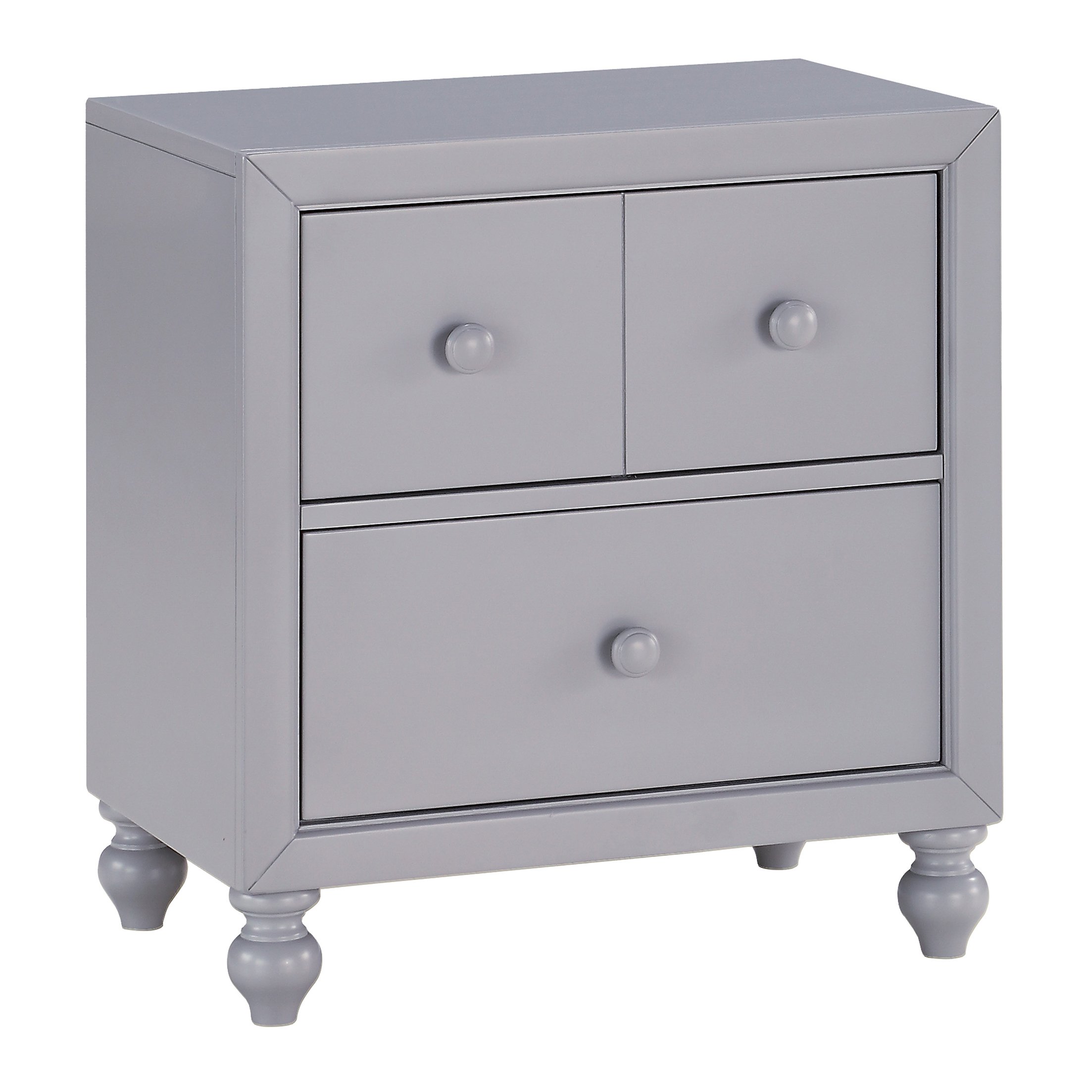 OakvillePark Toole Nightstand, Gray