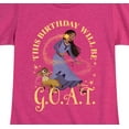 thumbnail image 3 of Disney - Wish - Birthday Goat - Toddler and Youth Girls Fitted Short Sleeve T-Shirt, 3 of 5