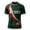Dark Green, variant on Mexico Soccer Jerseys for Men Casual Short Sleeve Crew Neck Soccer Shirts Retro Streetwear Top Dark Pink XXL