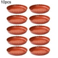 thumbnail image 2 of 10pcs Planting Flowerpot Tray Plant Plastic Lace Tray For Watering Plants Tray, 2 of 7