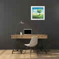 thumbnail image 3 of Pinto, Patricia 26x26 White Modern Wood Framed Museum Art Print Titled - Cute Tree I, 3 of 4