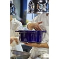 thumbnail image 4 of Staub Cast Iron 9-qt Round Cocotte - Dark Blue, 4 of 9