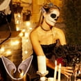 thumbnail image 3 of Fiudx Orejas de Cosplay de Halloween, Accesorios para Disfraz de Ángel y Duende, Fáciles de Usar, Material Reutilizable, Perfectas para Fiestas y Sesiones de Fotos, 5 Opciones de Color, Aptas para Ma, 3 of 4