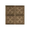 thumbnail image 2 of Fasade Easy Installation Traditional 10 Argent Bronze Glue Up Ceiling Tile/ Ceiling Panel (12" X 12" Sample), 2 of 3