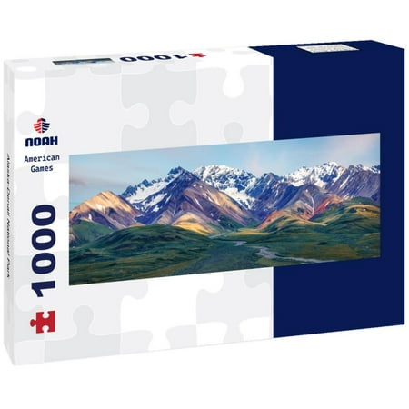 Alaska-Denali National Park 1000pc Panoramic Puzzle