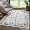 thumbnail image 2 of United Weavers Paramount Silver 2'7" x 7'x2" Runner Rug 2660 50771 28E, 2 of 5