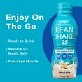 thumbnail image 7 of GNC Lean Shake 25 Protein Shake, Meal Replacement, Vanilla Bean, 25g Protein, Clinically Proven Weight Management, Ready To Drink, Zero Added Sugar, 14 oz Bottles, Pack of 12, 7 of 7