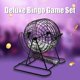 thumbnail image 3 of Deluxe Bingo Game Set with Metal Round Cage, 75 Numbered Balls, 150 Bingo Markers, Metal Bingo Board Accessories for Party, 3 of 5