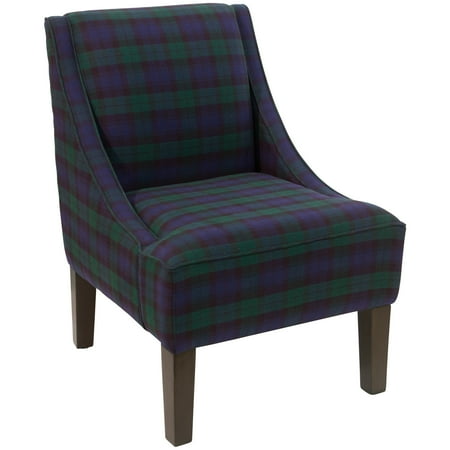 Skyline Furniture Blackwatch Pine Polyurethane Polyester Skyline Furniture Blackwatch Pine Polyurethane Polyester Slipper Accent Chair