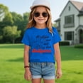 thumbnail image 2 of Hessimy Girls' Cotton T-Shirts – Crew Neck Short Sleeve Tees, Solid Color Multipack(Blue,7-8 Years), 2 of 4