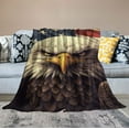 thumbnail image 2 of Nawypu Eagle Blanket Gift for Boys Girls Soft Warm Flannel Gifts for Men Women Adult Cozy Lightweight Throw Blankets for Couch Sofa Bedroom, 2 of 6