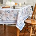thumbnail image 3 of Wild Flower Fall Tablecloth 60x84 Inch, Autumn Thanksgiving Vintage Regular Washable Table Cover for Party Picnic Dinner Decor, 3 of 6