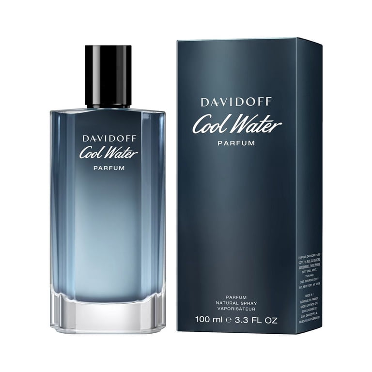 Davidoff, Cool Water Parfum Spray, 3.4 oz, Men's, Multicolor