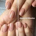 RAGUPEL 2026 New Press on Nails Short,Simple Elegant Color Design Fake ...