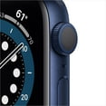 thumbnail image 4 of Apple Watch Series 6 GPS, 40mm Blue Aluminum Case with Deep Navy Sport Band - Regular, 4 of 8