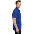 thumbnail image 3 of Sport-Tek Contrast PosiCharge Tough Polo-XL (True Royal/ Black), 3 of 6
