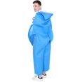 thumbnail image 2 of EraSpooky Adult Shark Costume Blue Mascot Party Funny Fancy, 2 of 2