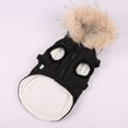 thumbnail image 5 of Fleece Lining Extra Warm Dog Hoodie in Winter for Medium Dogs Jacket Pet Coats with Hooded, 5 of 9