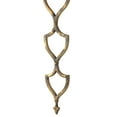 thumbnail image 3 of Jewel Gold Wall Sconce, 3 of 5