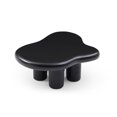 Cloud WaveShaped Coffee Table, Matt Black Modern & Contemporary