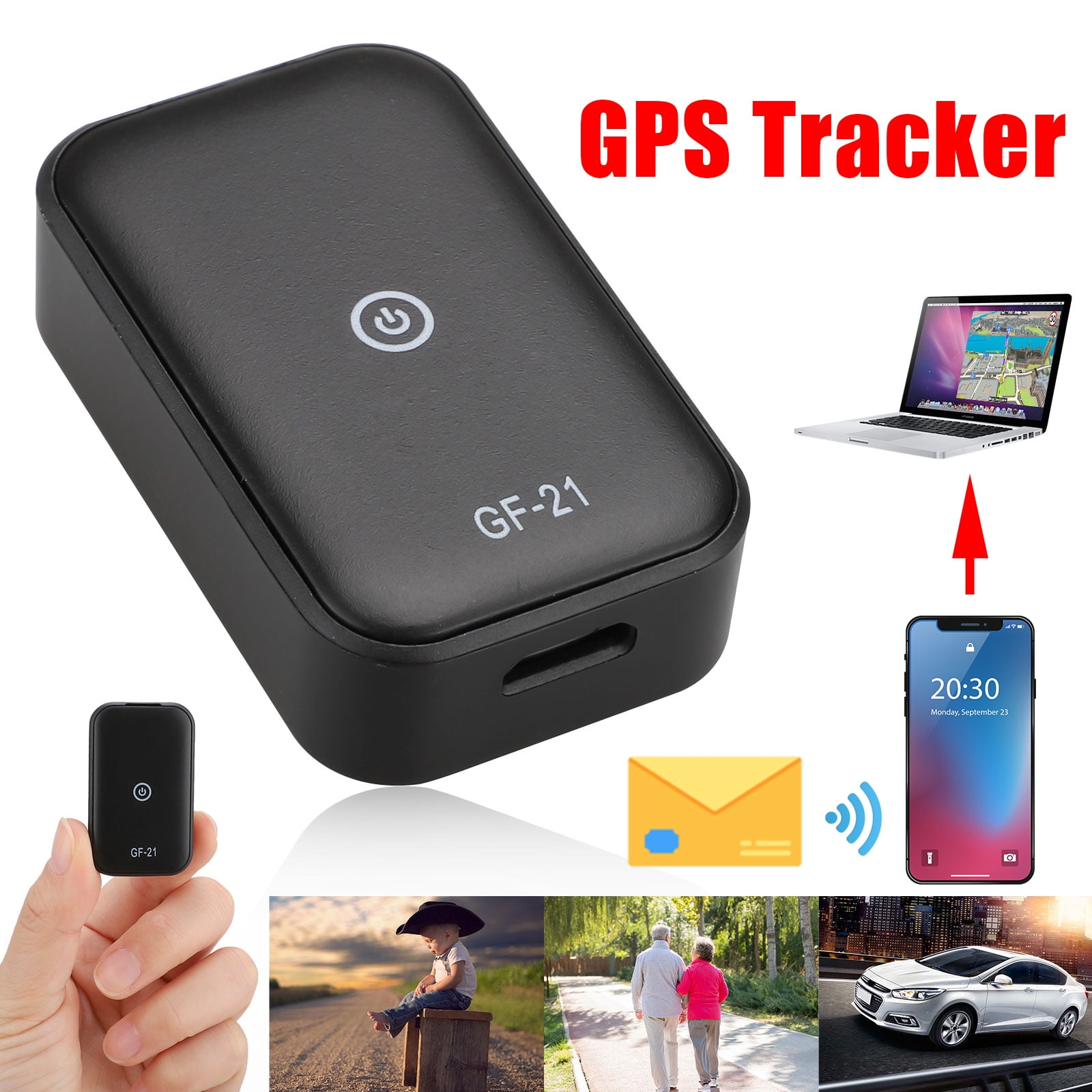 Tracking Device, TSV Portable GPS Tracker Location Tracker for Real