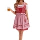 thumbnail image 4 of Vestido de Manga Corta para las Mujeres, Vestido Casual de Cuello en V de Bolsillo de Impresión de Moda Sexy Hecho de Poliéster Ligero para el Verano, Vestido de Verano para las Mujeres, 4 of 6