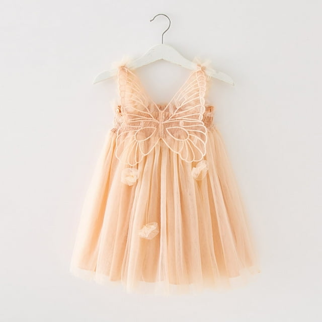 Robe en Maille Sans Manches pour Tout-Petites Filles pour Fêtes et Spectacles de Danse