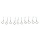 thumbnail image 1 of 10 guías de una sola pata para caña de pescar, anillos de acero inoxidable para caña 4.3mm, 1 of 9