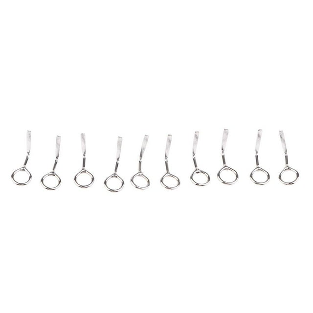 Guías de caña de pescar shamjiam 10 piezas de Acero inoxidable 3.6mm