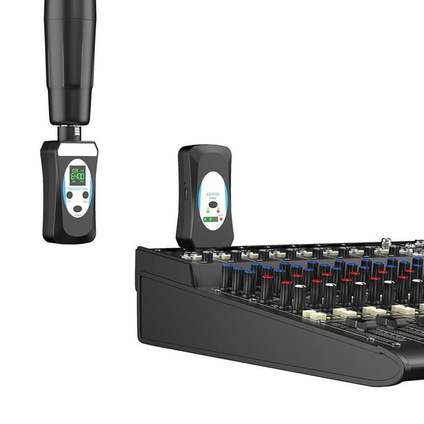 Conjunto de convertidor de condensador de micrófono Reducción de ruido con pantalla HD para KTV de escenario grande Likrtyny Para estrenar