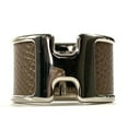 thumbnail image 1 of Pre-Owned HERMES Olympe Women's Ring, Leather, Etoupe, Gray (Good), 1 of 12