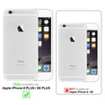 thumbnail image 2 of Cadorabo Coque pour iPhone 6 PLUS / iPhone 6S PLUS Housse Transparente Protection Écran TPU Gel de Silicone, 2 of 5