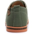 thumbnail image 5 of Men's Casual Canvas Oxfords Walking Shoes Sneakers Lace Up Dress Shoes, 5 of 7