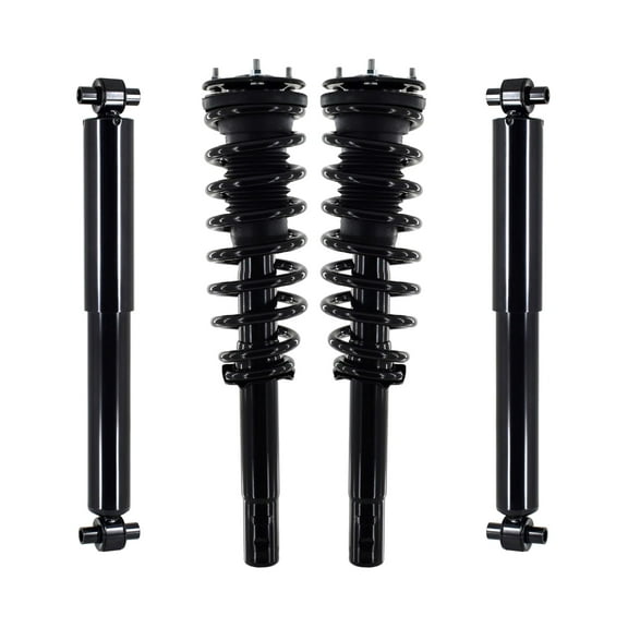 Set Front Quick Complete Strut-Coil Spring-Rear Shock For 2010 2011 Mercury Milan L4 2.5L