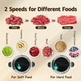thumbnail image 4 of LANMAO Large Food Processor 25 Cup,6L 1200W Electric Meat Grinder with 3 Bi-Level ,Blades,for Baby Food,Meat,Vegetables, 4 of 7