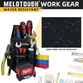 thumbnail image 4 of MELOTOUGH Pocket Tool Pouch Tool Belt Pouches with Belt Clip Utility Mini Tool Organizer Pouch for Electrician,Carpenter,Construction,Technician, 4 of 5