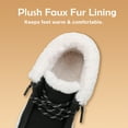 thumbnail image 3 of Apakowa Boys Fall Winter Boots Warm Girls Boys Winter Snow Boots with Faux Fur (Toddler/Little Kid/Big Kid), 3 of 7