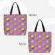 thumbnail image 2 of Easygdp Yellow Lemon And Orange Bolsa Tote para Mujer, Bolso de Hombro para Trabajo, Playa, Viajes, Compras y Supermercado, 2 of 7