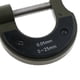 thumbnail image 4 of 0-25mm Herramienta De Medición De Micrómetro Externo Métrico Sunnimix Micrómetro de diámetro exterior, 4 of 8