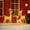 Gold, variant on Buballino 3-Piece Large Lighted Christmas Deer Family Set with Bell Bow, Outdoor Reindeer Yard Decorations with 200 LED Lights(White)